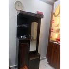 Sagwan Wood Dressing Table with Mirror - photo 3