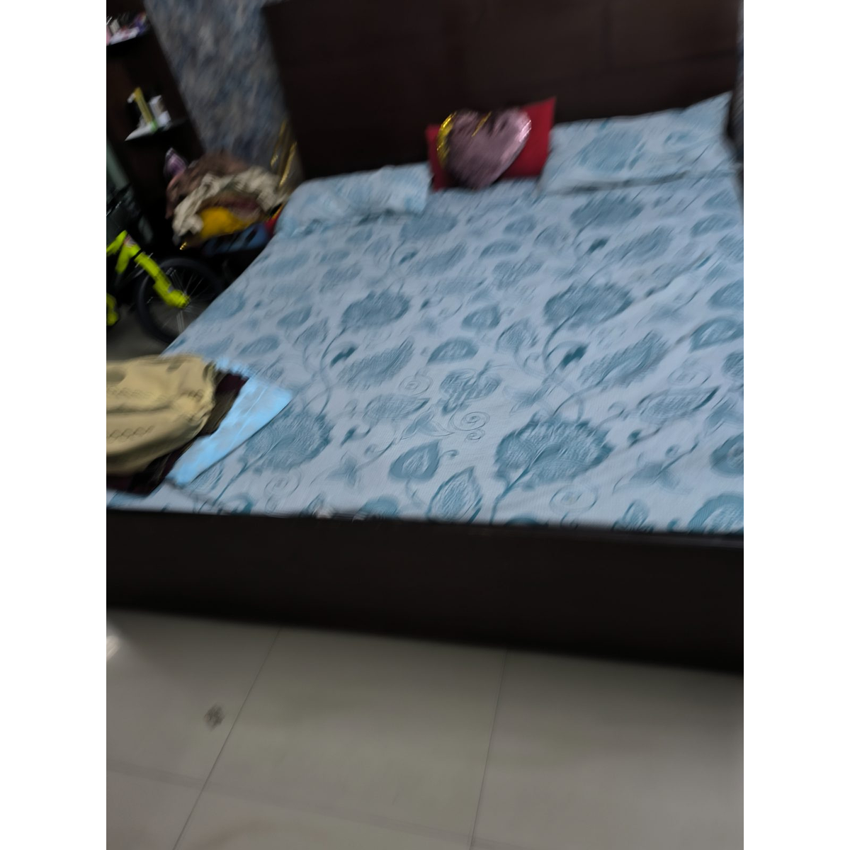King Size Storage Bed with Mattress - photo 1