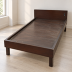 Wooden single bed frame without mattress - Regularly Used - Gurugram