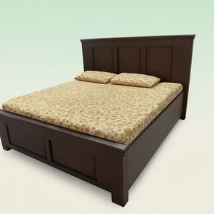 Sangwan Wood Queen Bed with Hydraulic Storage