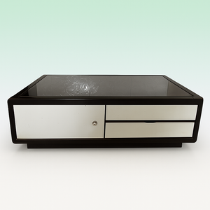 Centre Table with Glass Top (4×4 ft)