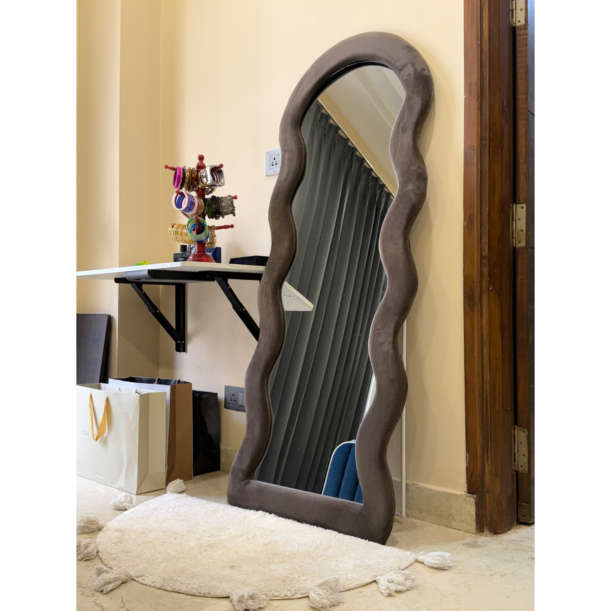 Wavy Full-Length Floor Mirror seller photo 1