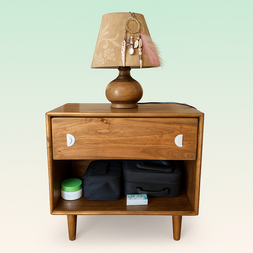 West Elm Anton Solid Wood Night Stand – hero image