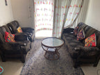 5-Seater Wooden Sofa Set (3+1+1) photo 1