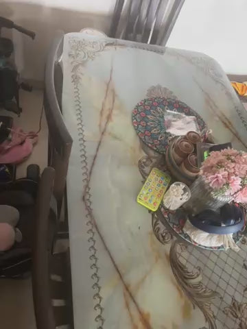 6 seater dining table video