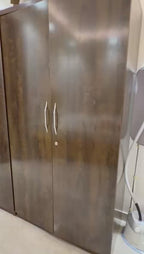 Engineered Wood Ebony Almirah Set