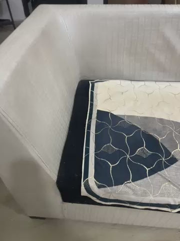 L shape sofa with setty and 2 ottoman video
