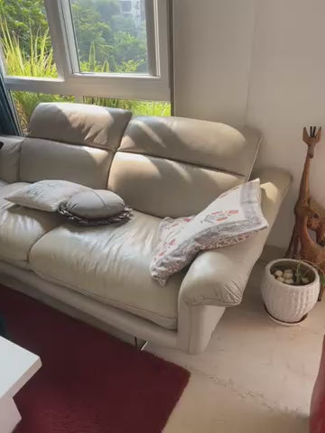 5 sweater pure leather Italian Nattuzi Sofa video