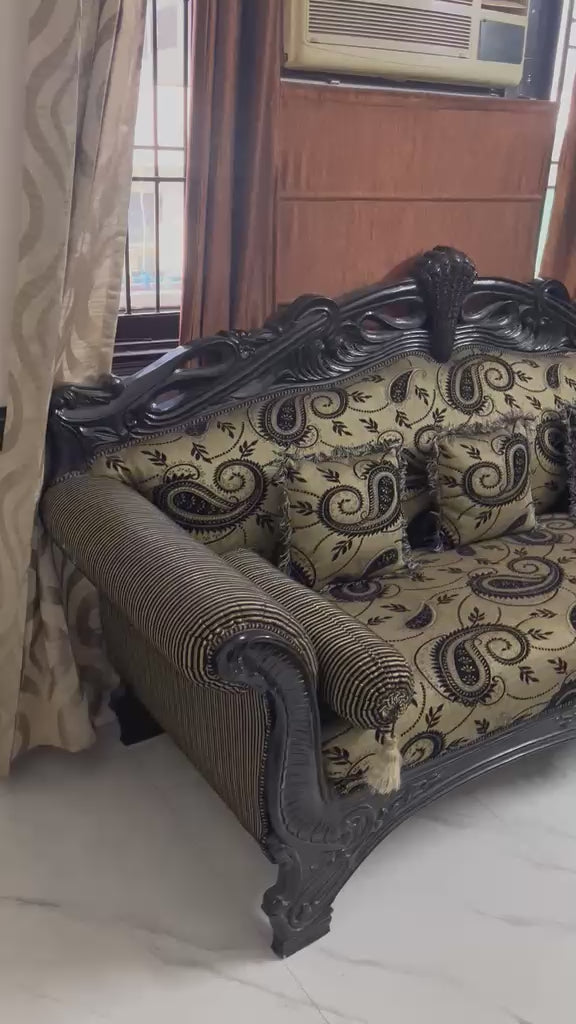 8 seater maharaja sofa video