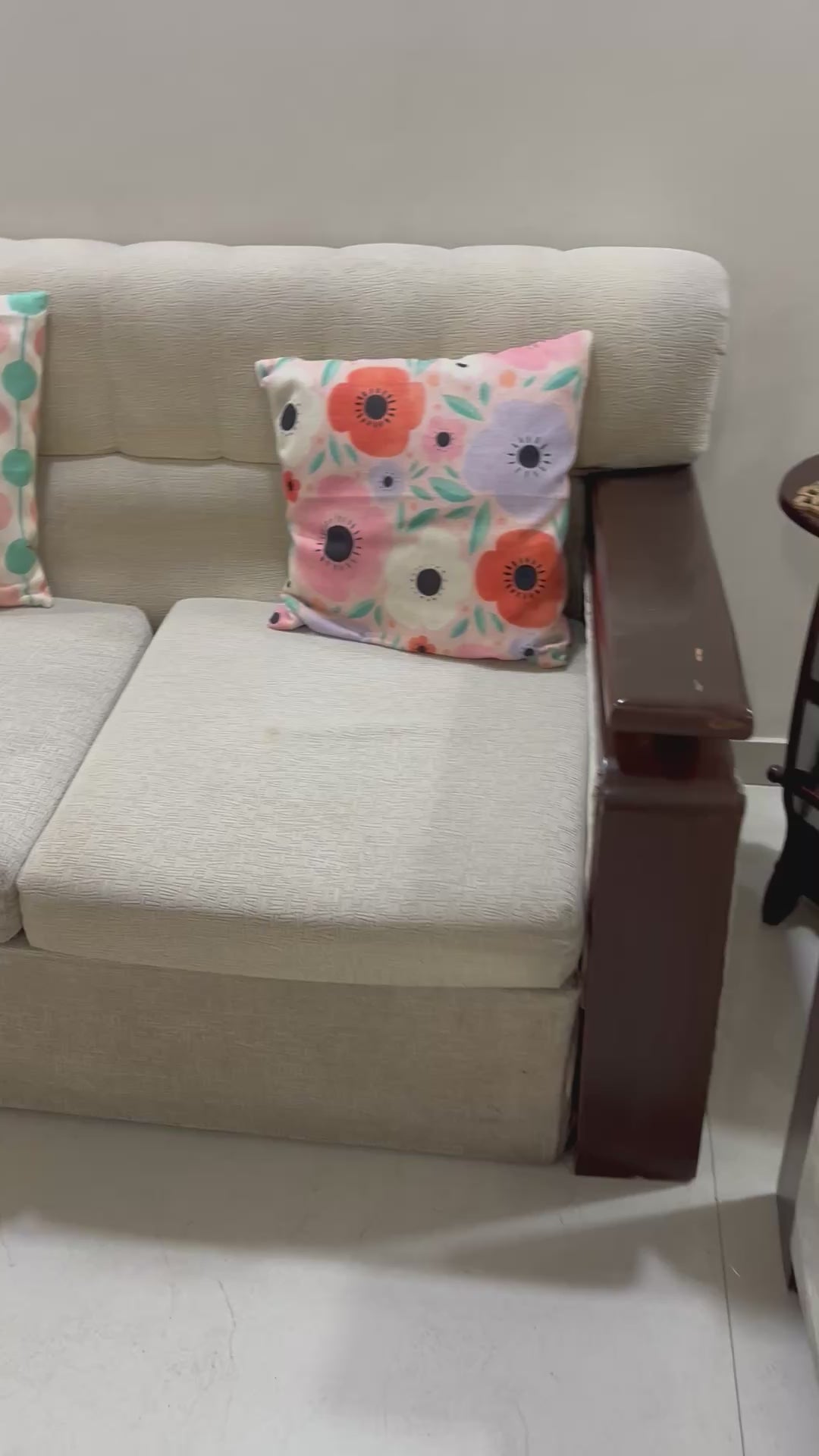 3-seater fabric sofa video