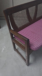 3 seater Burma teak Gardenbench video