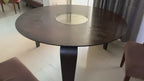 6 seater round dining table video