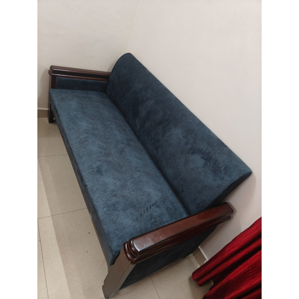 3+1+1 Wooden-Framed Sofa Set seller photo 6