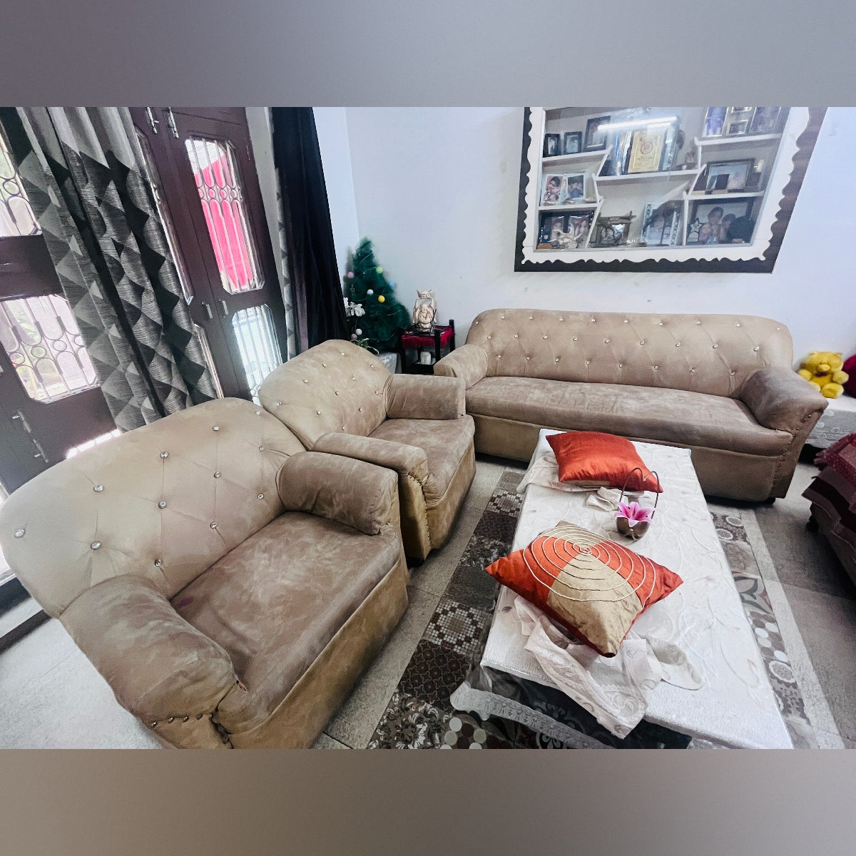 5-Seater Sofa Set (3+1+1)