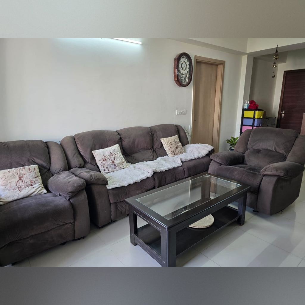 Home Centre 5 Seater Recliner Sofa Set