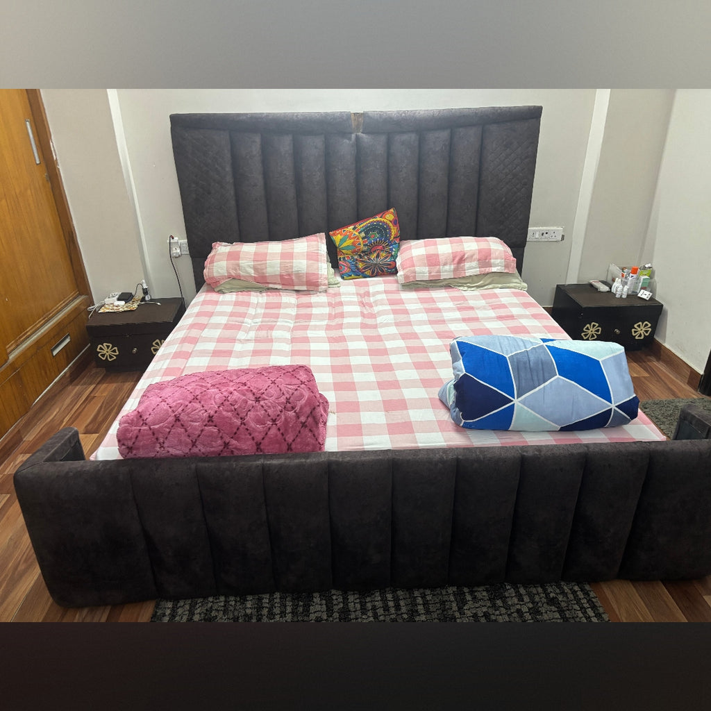 Premium Double Bed with Storage + Peps Mattress