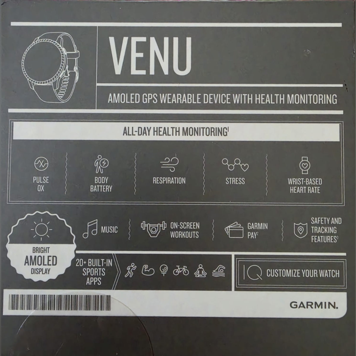 Garmin Venu Smartwatch
