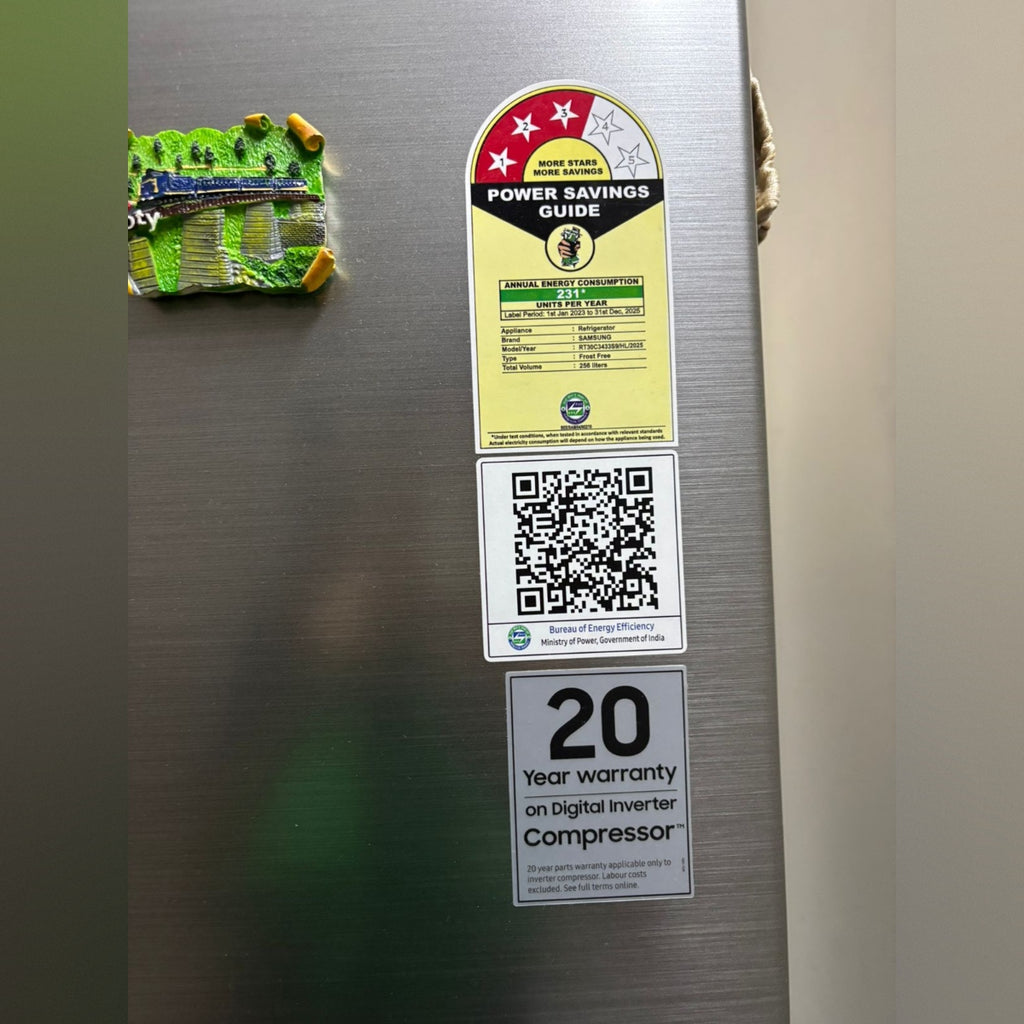 Samsung 256L Frost Free Double Door Refrigerator
