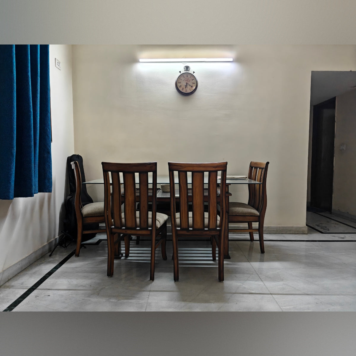 Sheesham Wood 6-Seater Dining Set