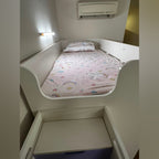 Kids Loft Bunk Bed with Study Desk & Mattress
