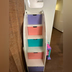 Kids Loft Bunk Bed with Study Desk & Mattress