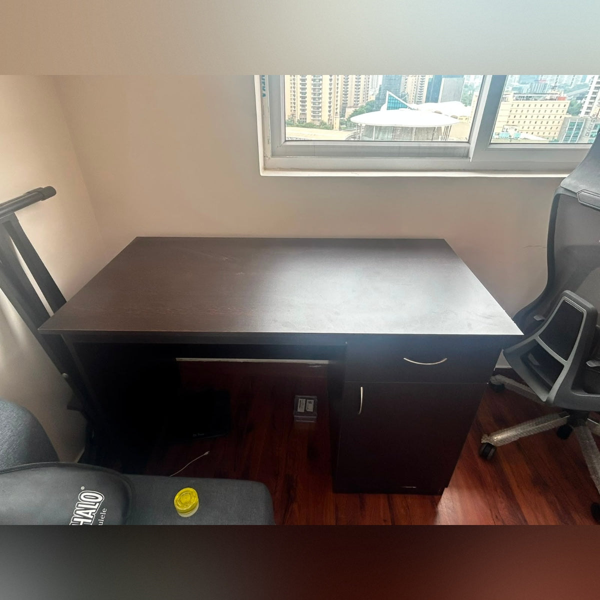 Ergonomic Study Table with Drawer & Storage