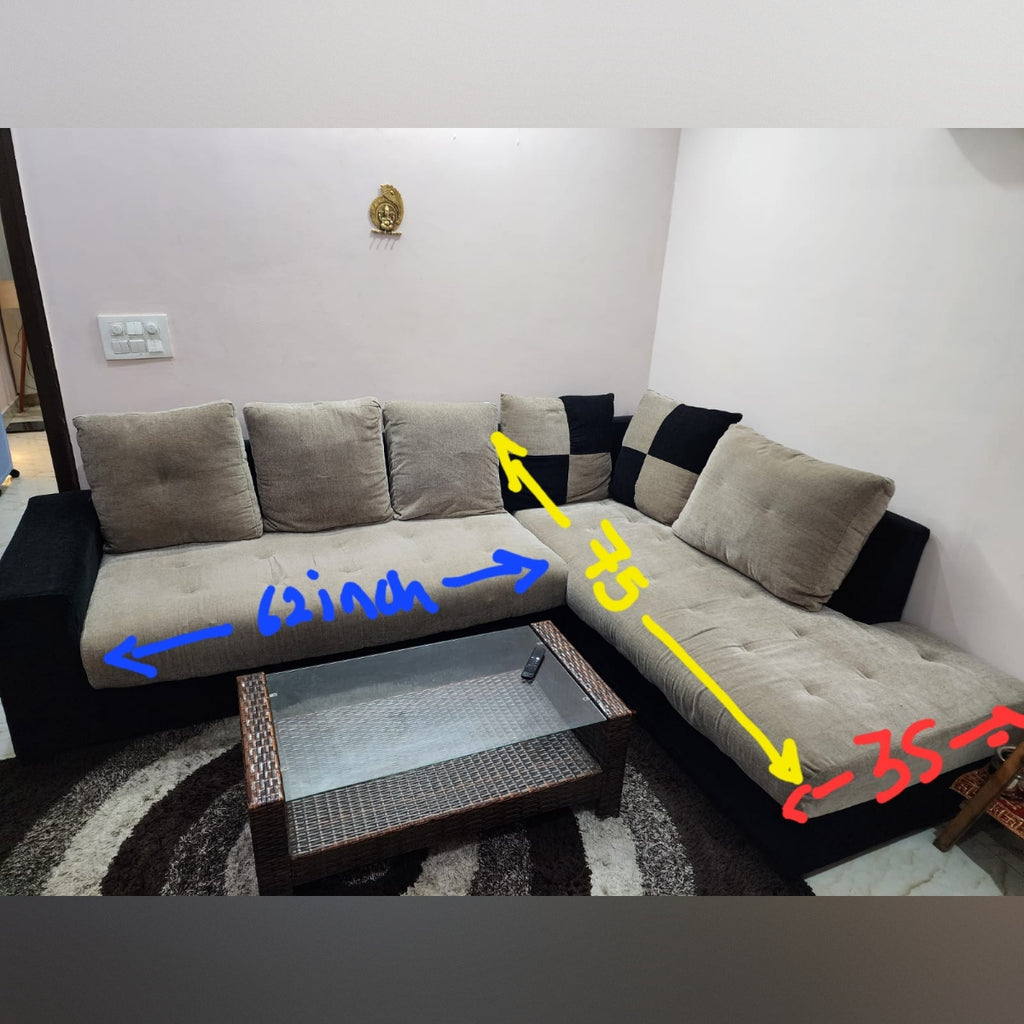 5 Seater L-Shaped Sofa