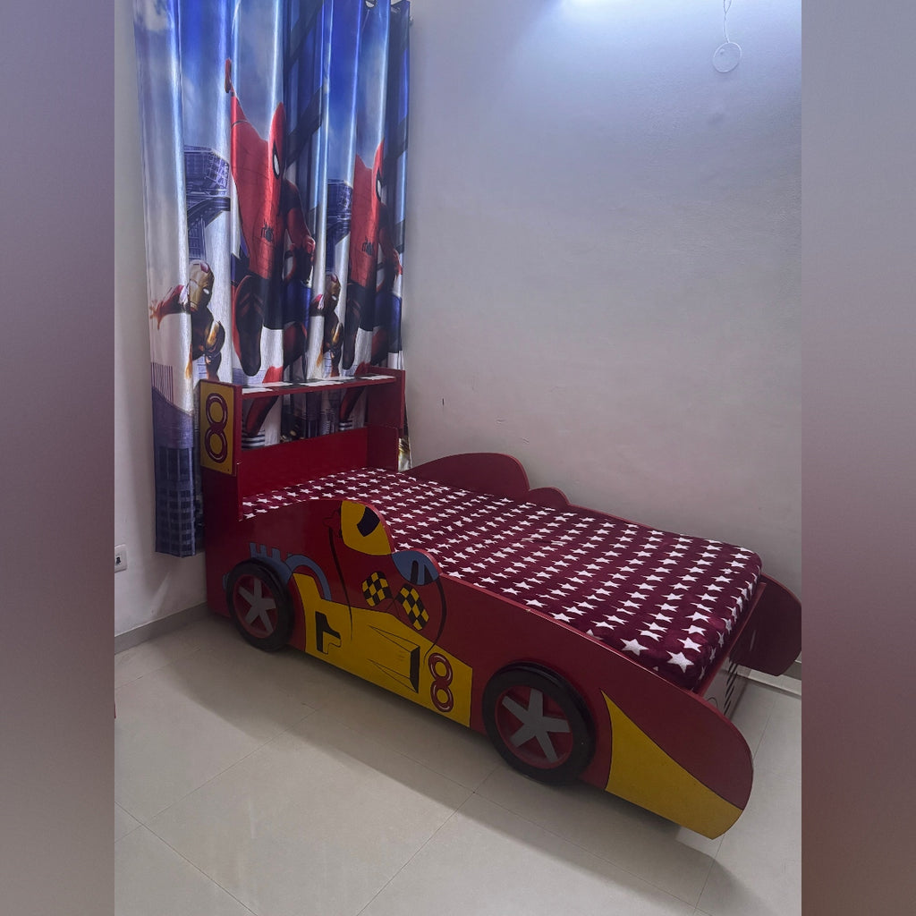 Kids Race Car Bed with Storage