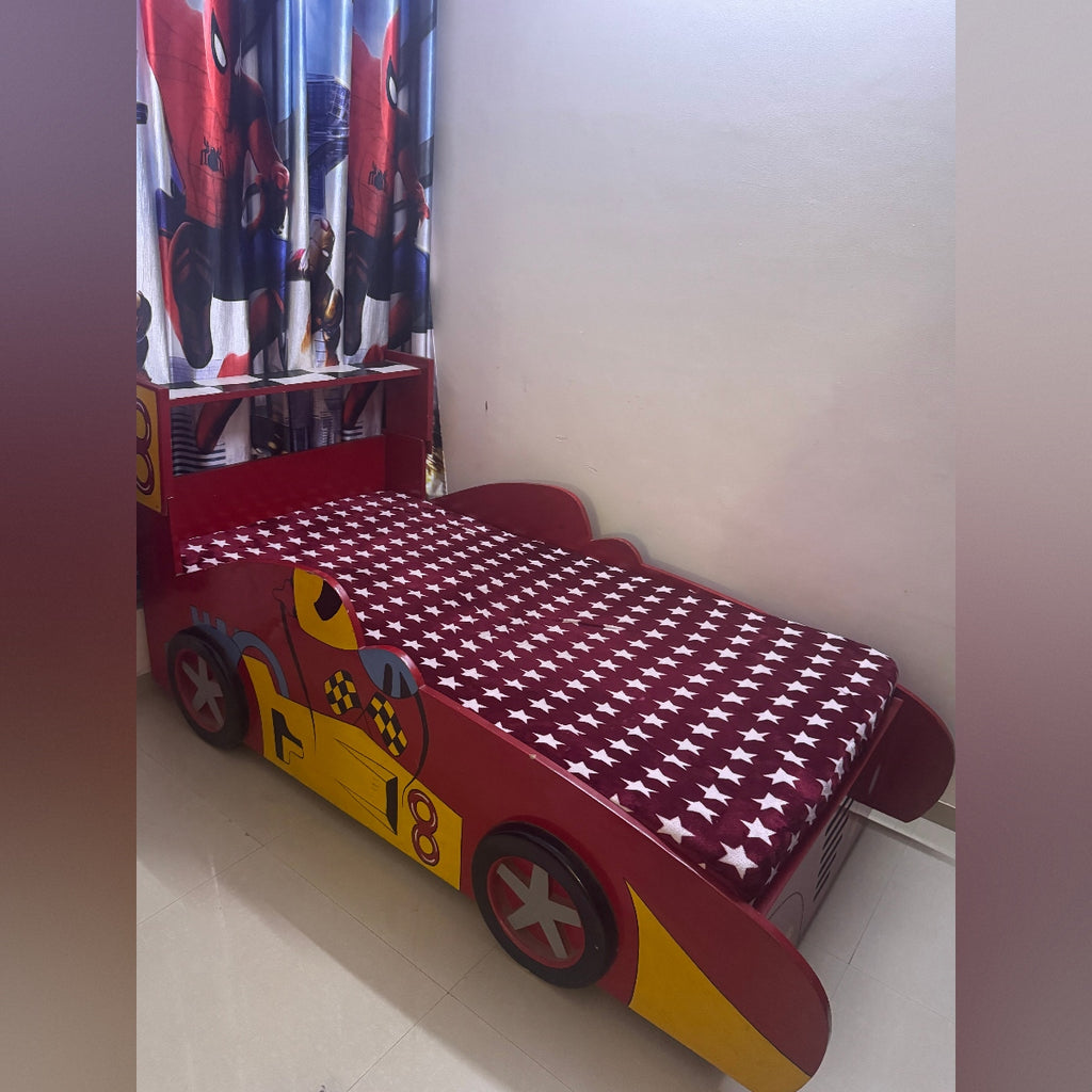 Kids Race Car Bed with Storage