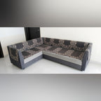 Wakefit Skiver L Shape 6 Seater Sofa Set
