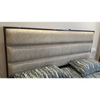 Sheesham Wood King Bed with Mattress & Side Table