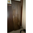 Engineered Wood Ebony Almirah Set