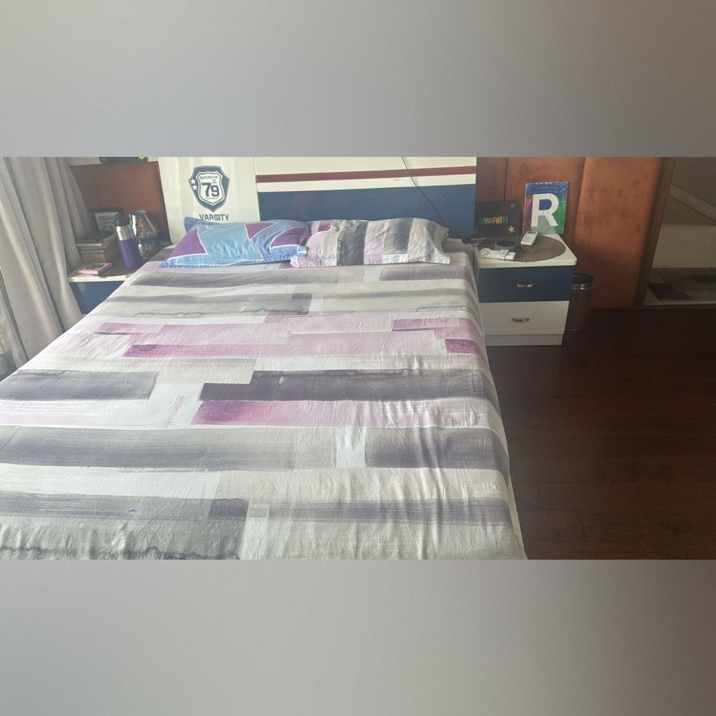 3-Piece Hydraulic Bed Set