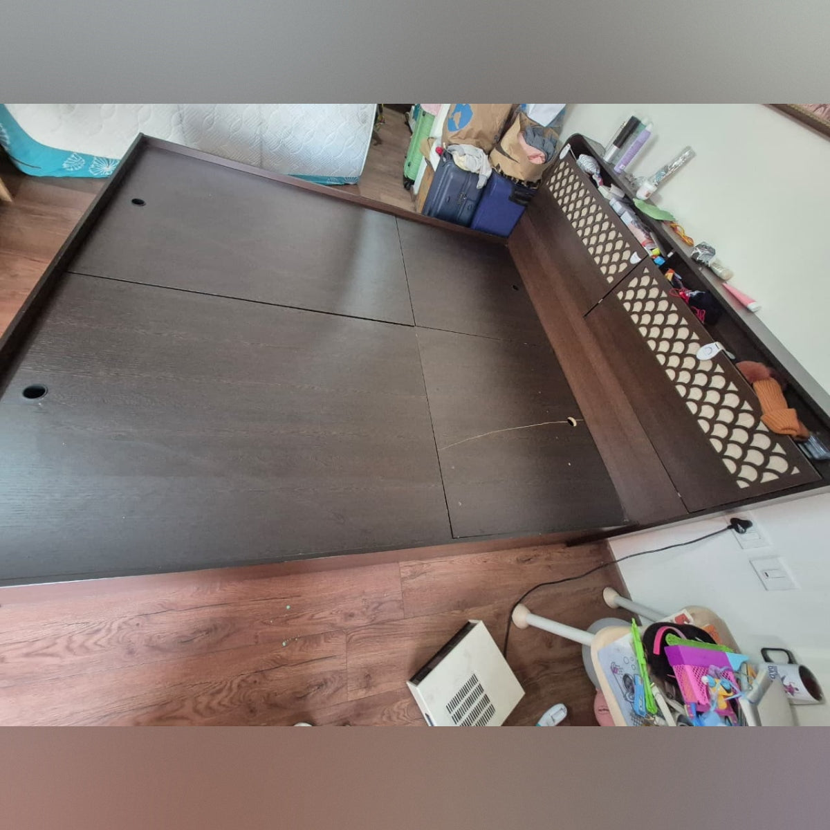 Evok King Size Bed with Storage