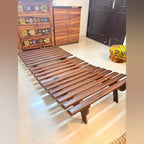 Pepperfry Solid Wood Futon / Sofa Cum Bed