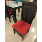 Glass Top Dining Set with Bench - used dining in Delhi - photo 2