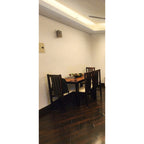 4-Seater Wooden Dining Set - used dining in Gurugram - photo 2