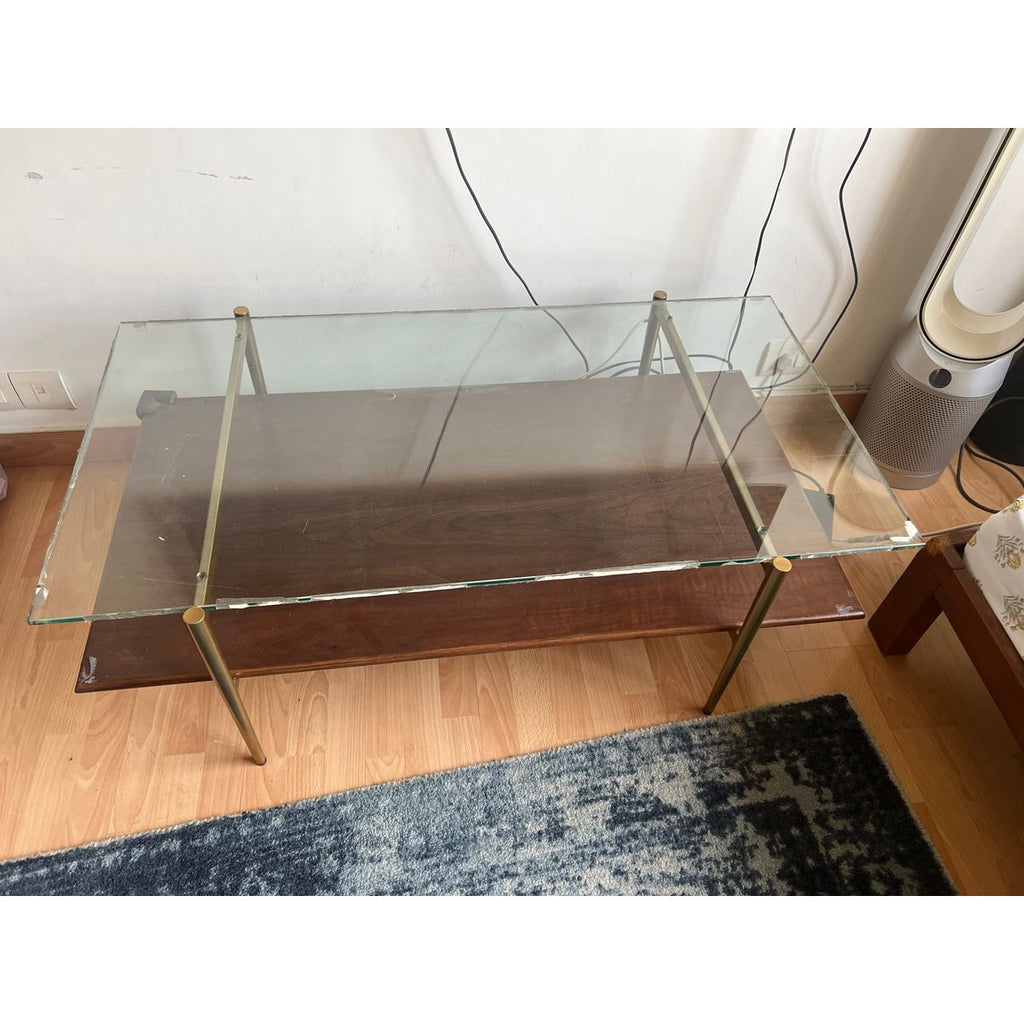 West Elm Mid Century Art Display Coffee Table - Front