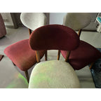 Teak Wood Dining Chairs - front