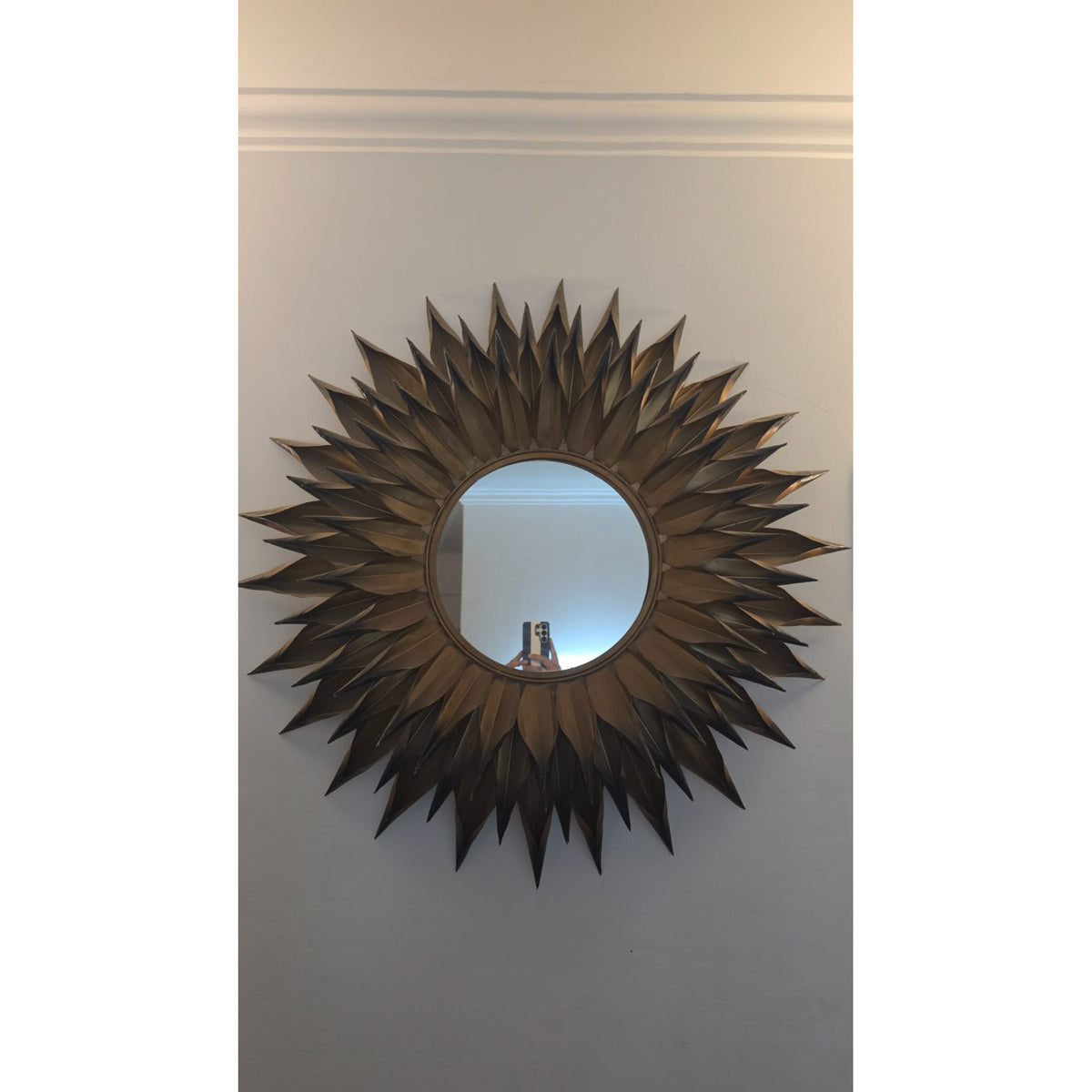 Sunburst Mirror and Wall Rings - used item in Noida - photo 2