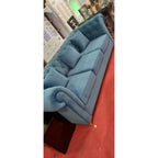 Chester Velvet Sofa side view