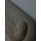 Beige Sofa with Two Ottomans and Three Round Tables - used living-room in Delhi - photo 4