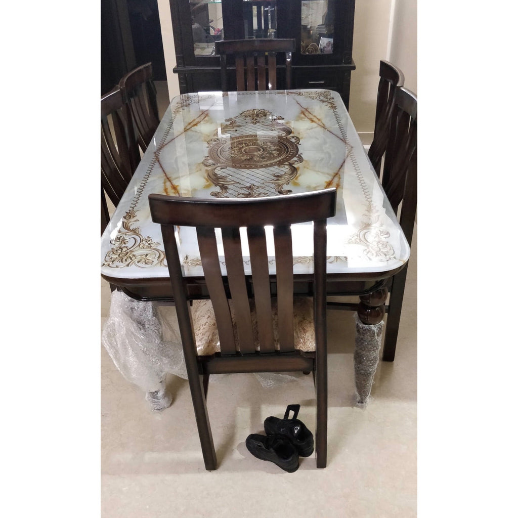 6 seater dining table - used furniture in Gurugram - photo 1