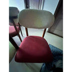 Teak Wood Dining Chairs - left