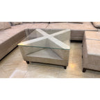 Corner Sofa, Table & 2 Ottomans - used living-room in Delhi - photo 5