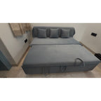 Blue Sofa Cum Bed