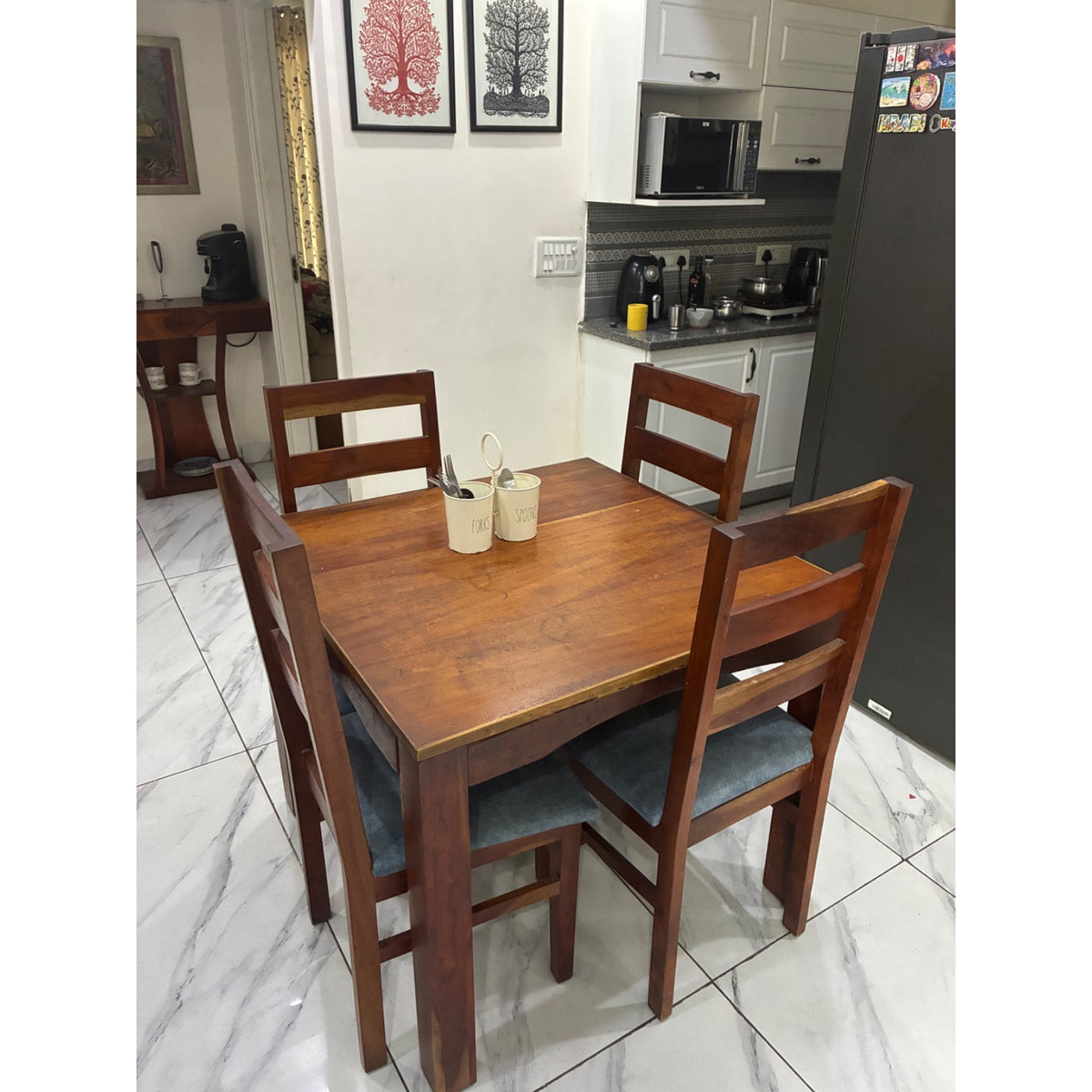 Peachtree 4 seater dining set - used dining in Noida - photo 1
