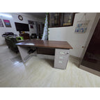 Godrej Study Desk with Three Lockable Drawers - used study-office in Noida - photo 2