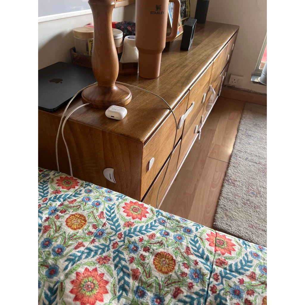 West Elm Anton Media Console - Left Side