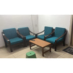 4-Seater Sofa Set with Central Table